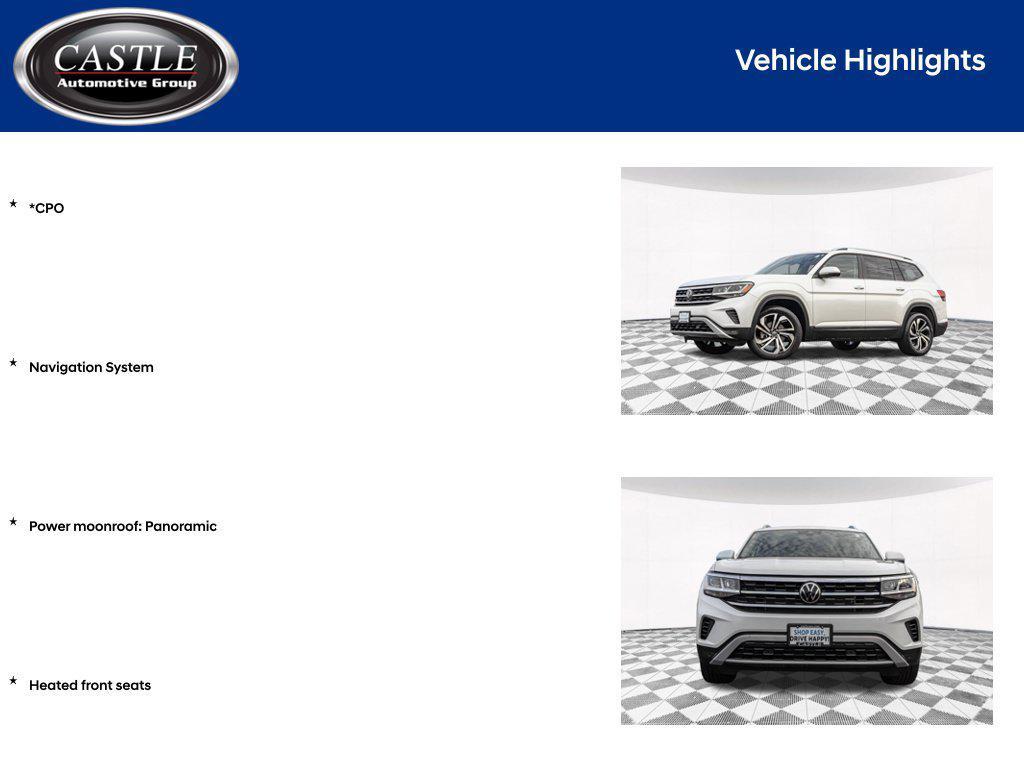 used 2023 Volkswagen Atlas car, priced at $29,568