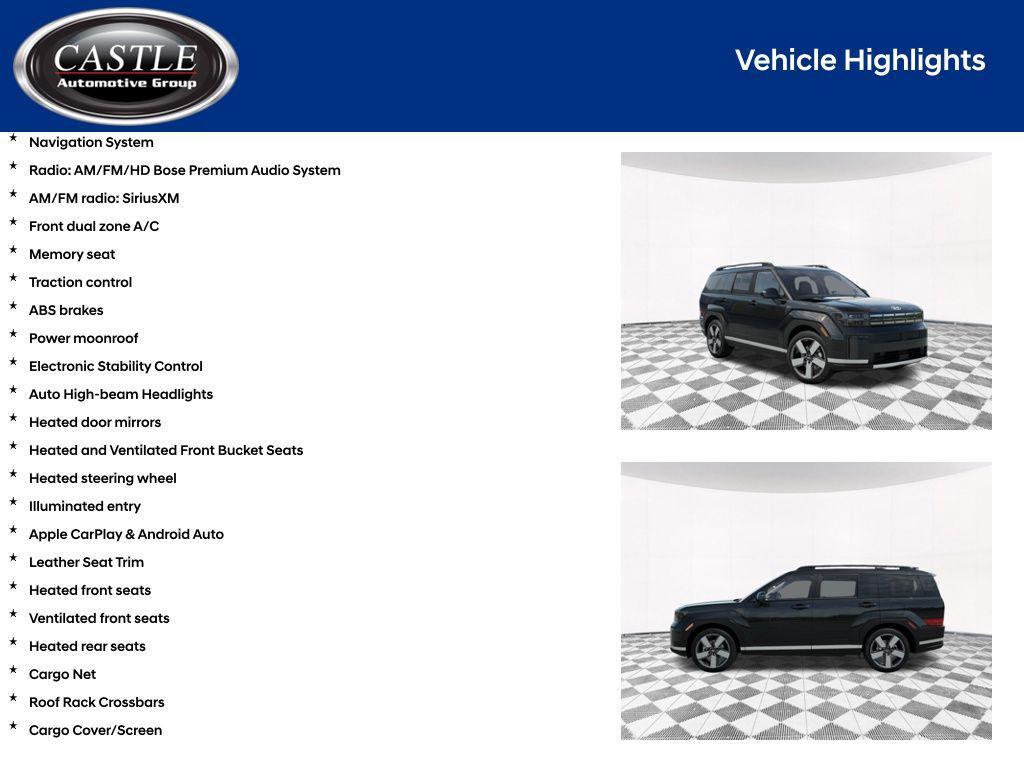 new 2026 Hyundai Santa Fe car, priced at $44,840
