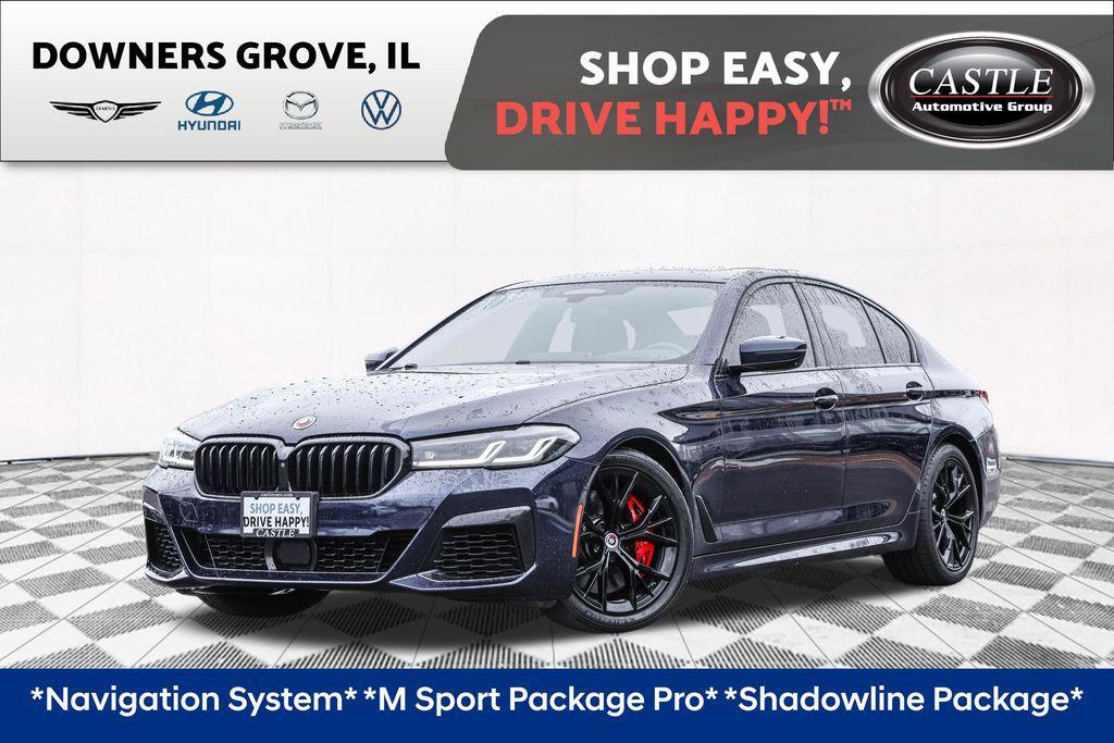 used 2023 BMW M550 car, priced at $59,444
