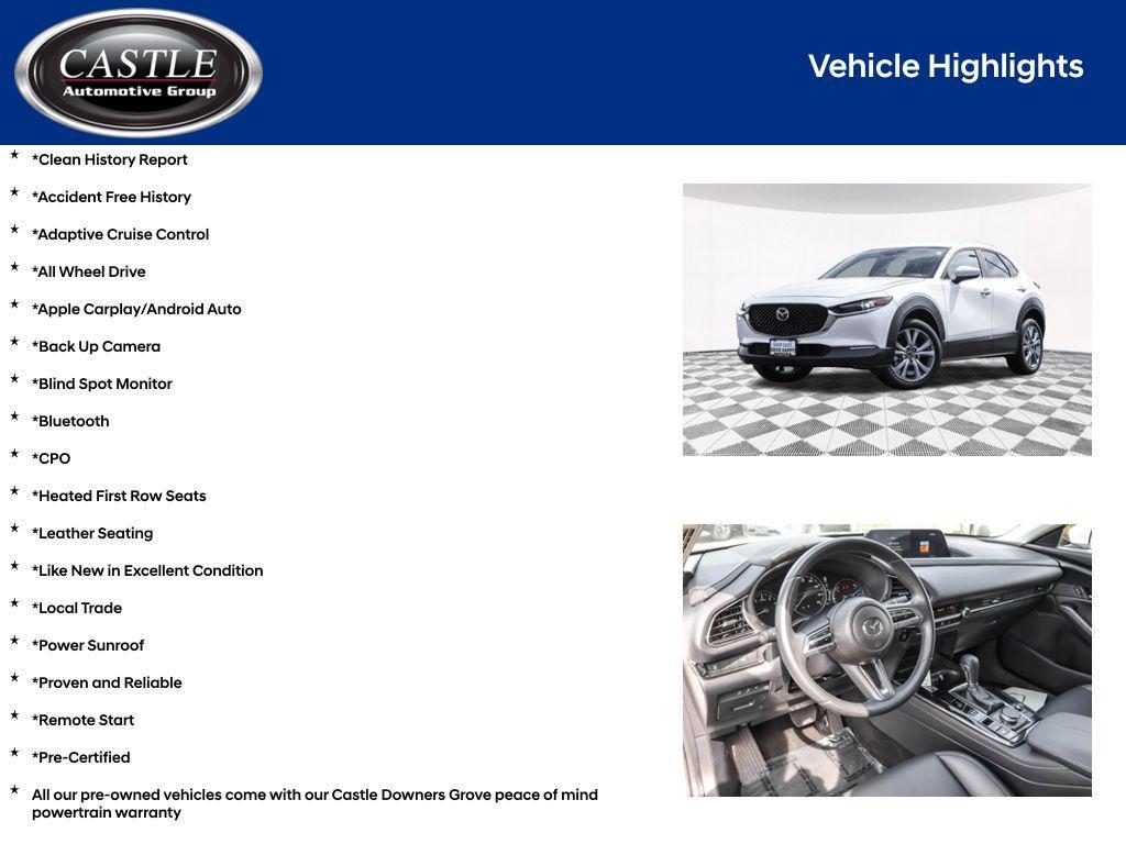 used 2023 Mazda CX-30 car, priced at $22,643