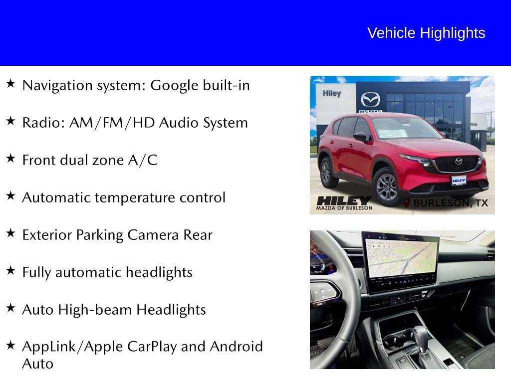 new 2026 Mazda CX-5 car, priced at $32,685