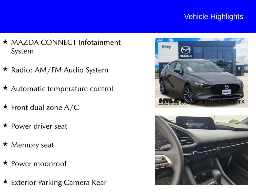 new 2026 Mazda Mazda3 car, priced at $26,964