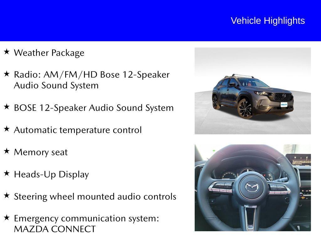 used 2025 Mazda CX-50 Hybrid car, priced at $34,944
