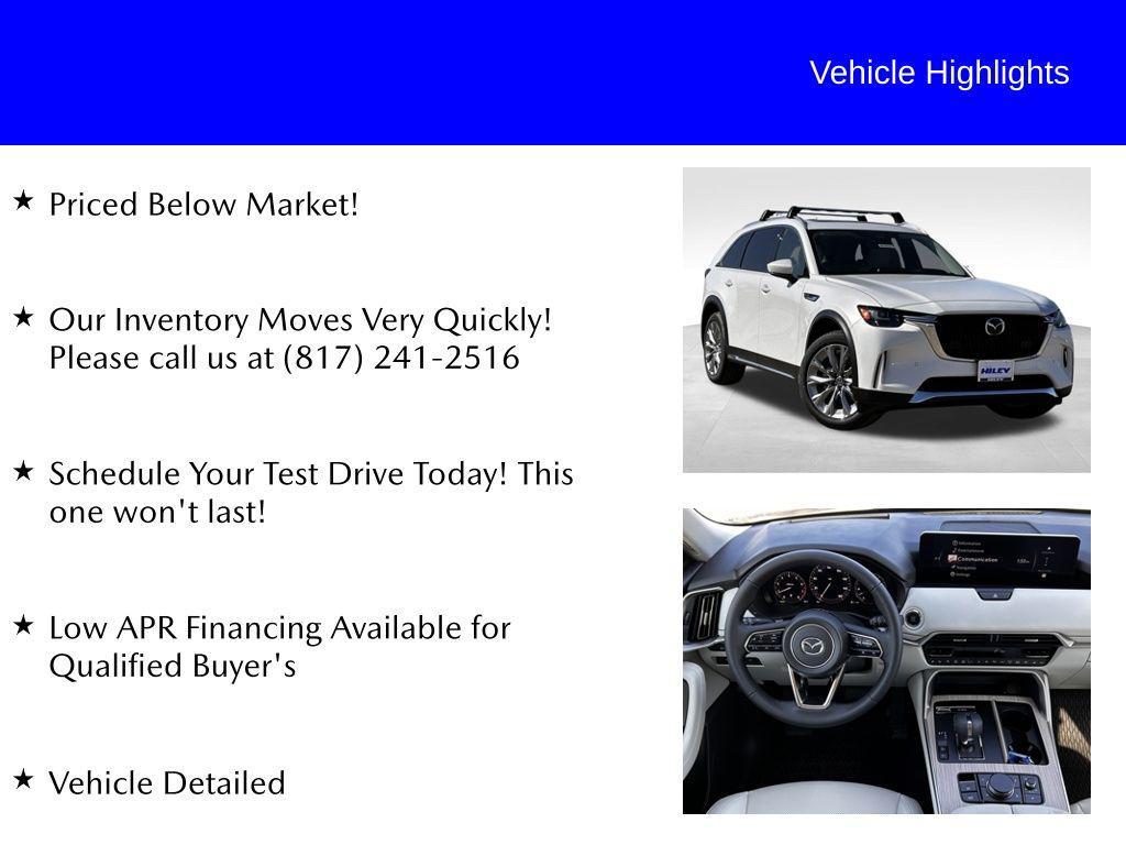 new 2026 Mazda CX-90 car, priced at $50,543