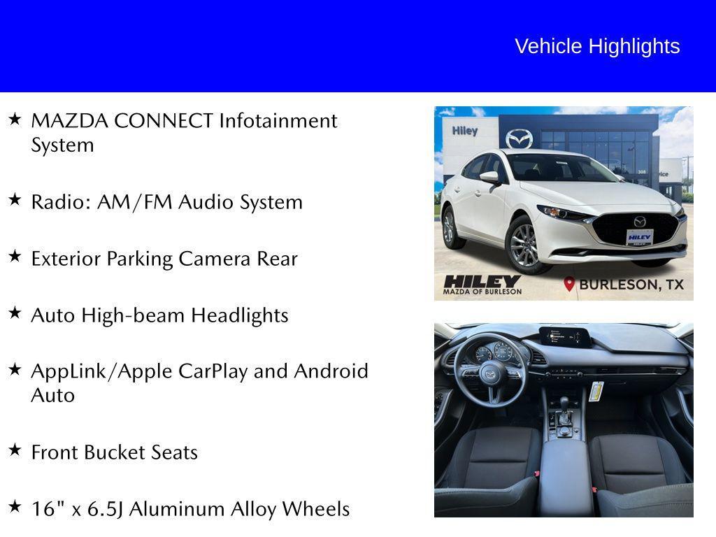 new 2026 Mazda Mazda3 car, priced at $23,171