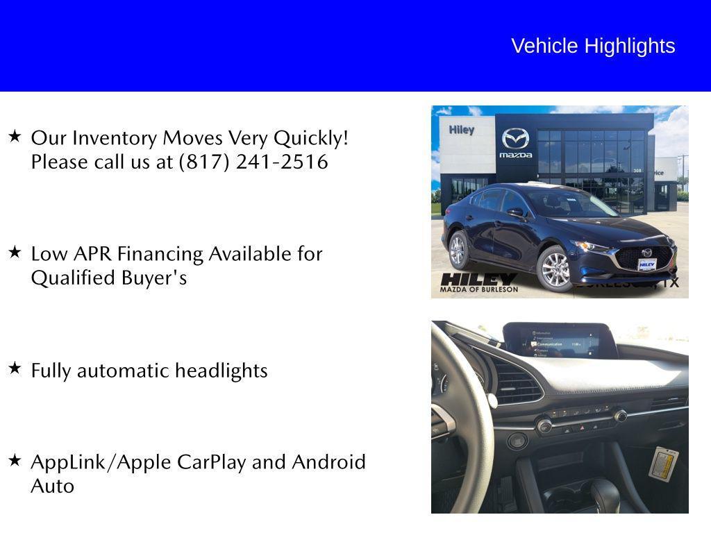 new 2026 Mazda Mazda3 car, priced at $23,883