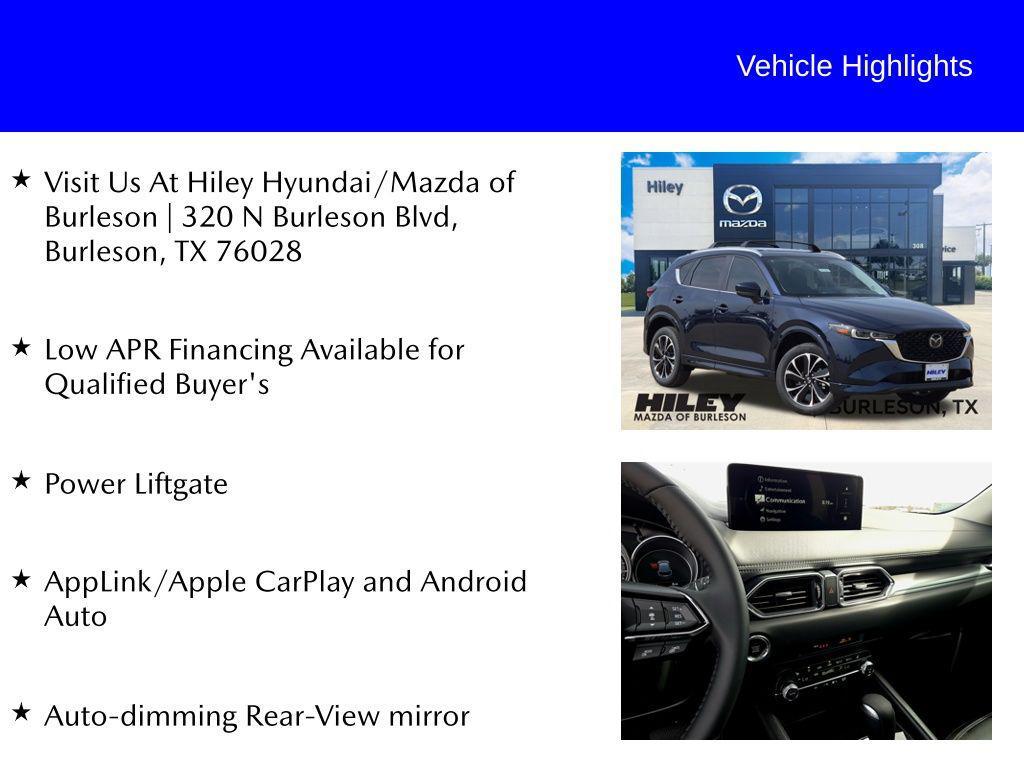 new 2025 Mazda CX-5 car, priced at $31,536