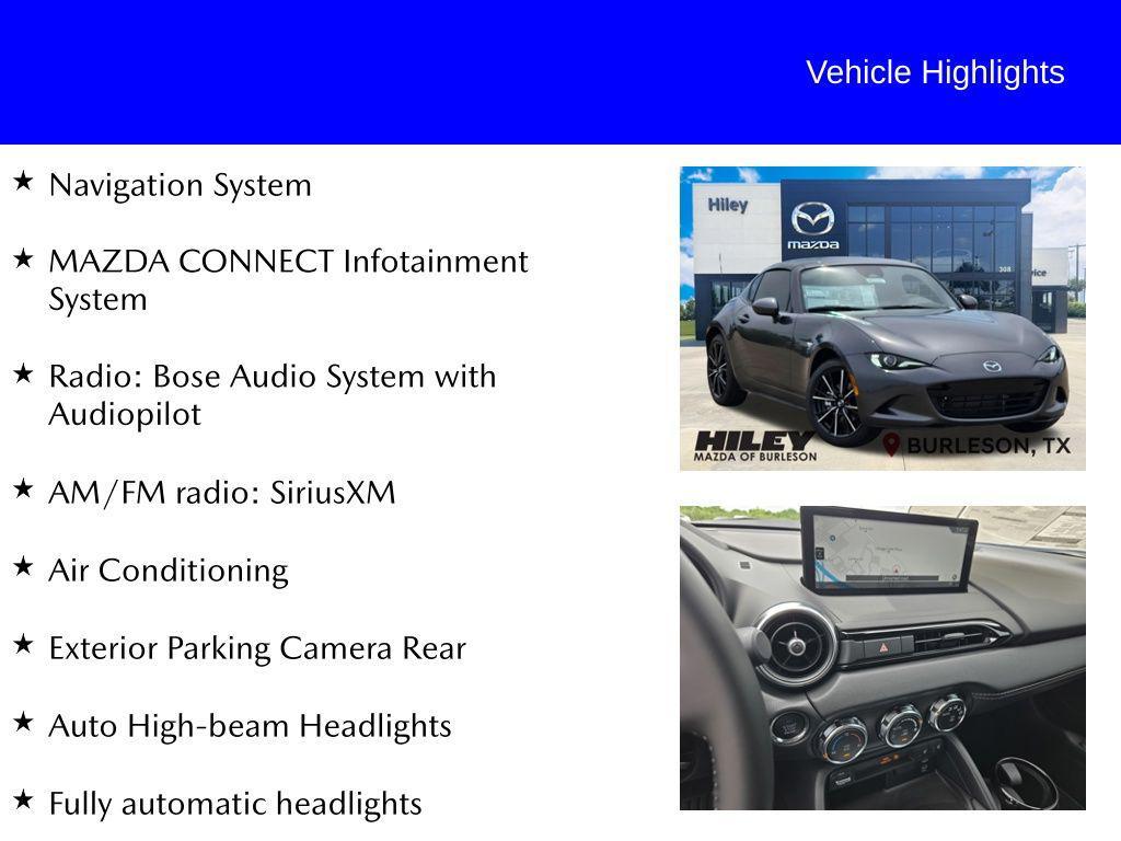 new 2026 Mazda MX-5 Miata RF car, priced at $38,724