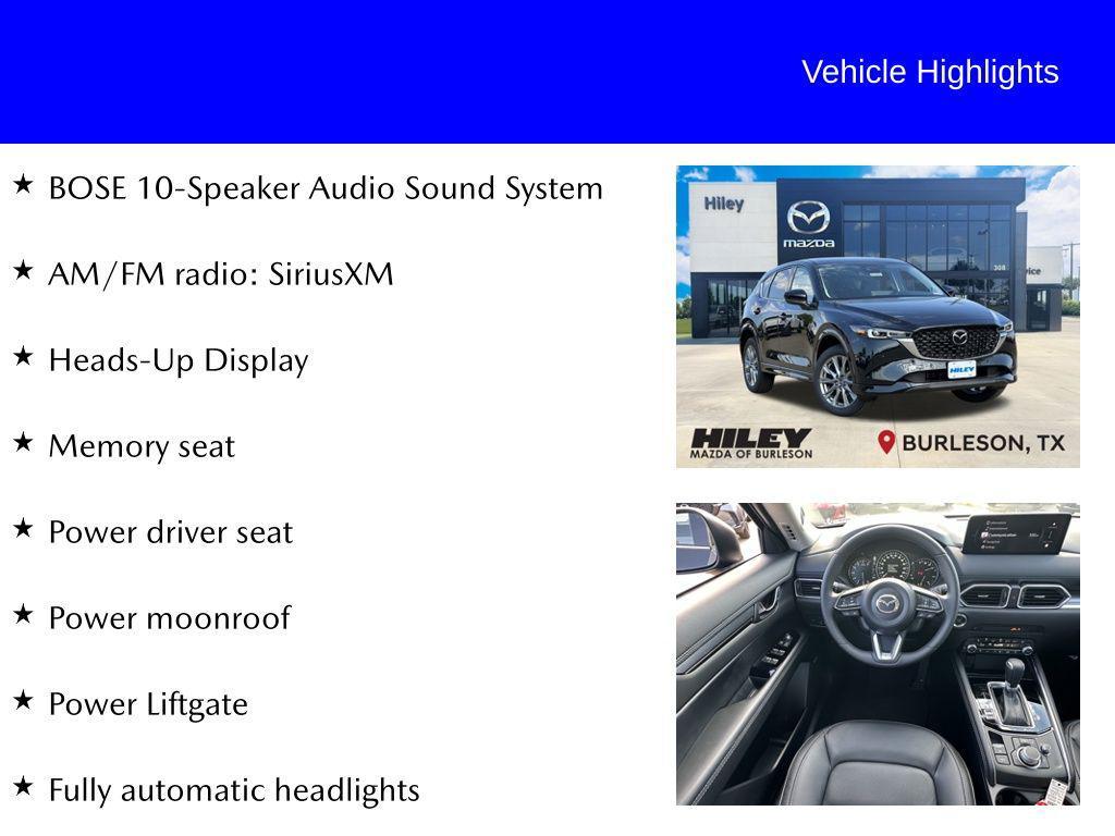 used 2025 Mazda CX-5 car, priced at $30,240