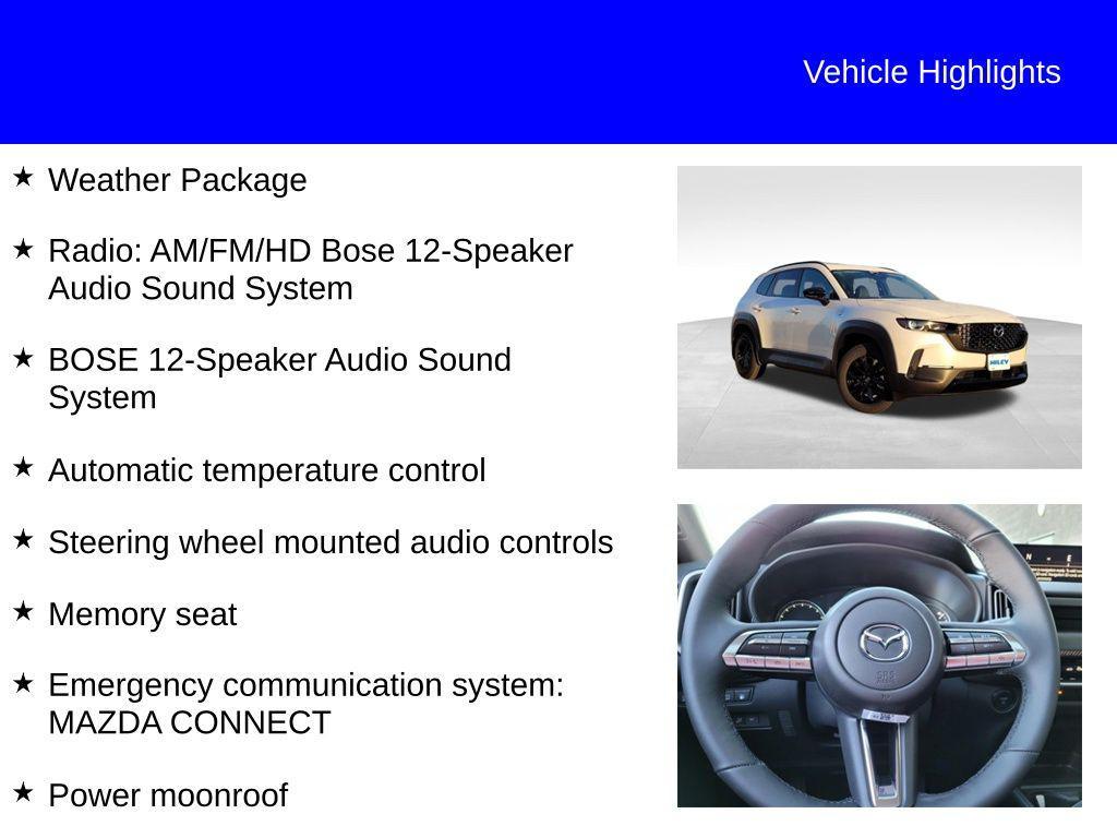 used 2025 Mazda CX-50 Hybrid car, priced at $37,777