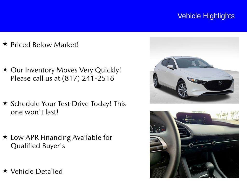 new 2026 Mazda Mazda3 car, priced at $26,146