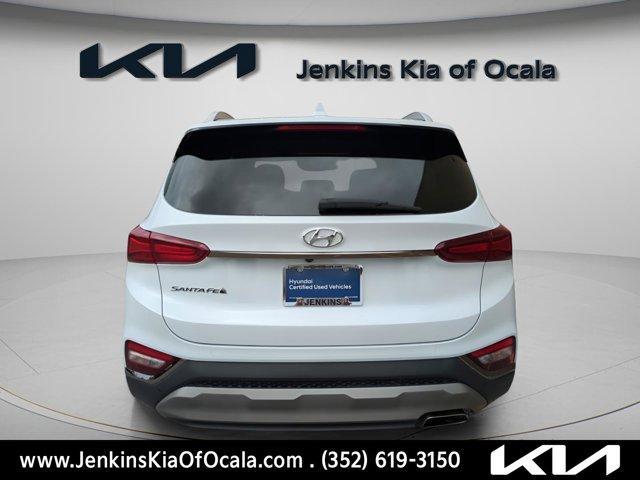 used 2020 Hyundai Santa Fe car, priced at $18,100