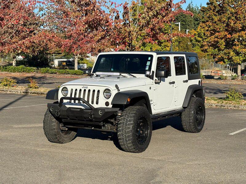 used 2015 Jeep Wrangler Unlimited car, priced at $20,988