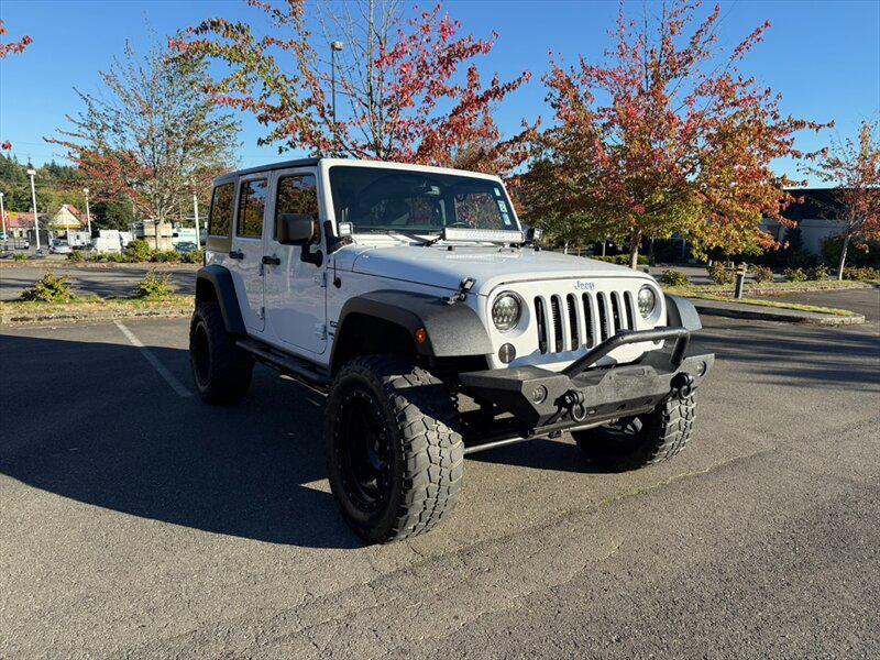 used 2015 Jeep Wrangler Unlimited car, priced at $20,988