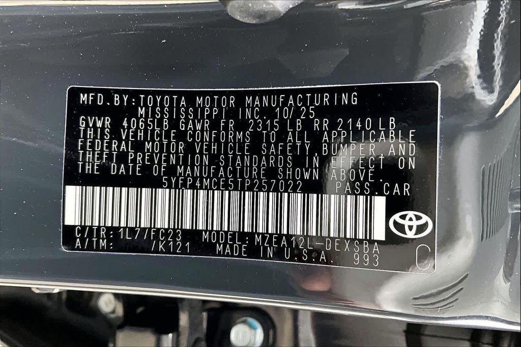 new 2026 Toyota Corolla car, priced at $27,183