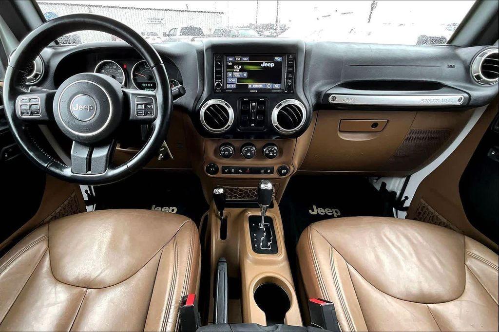 used 2017 Jeep Wrangler Unlimited car, priced at $18,991