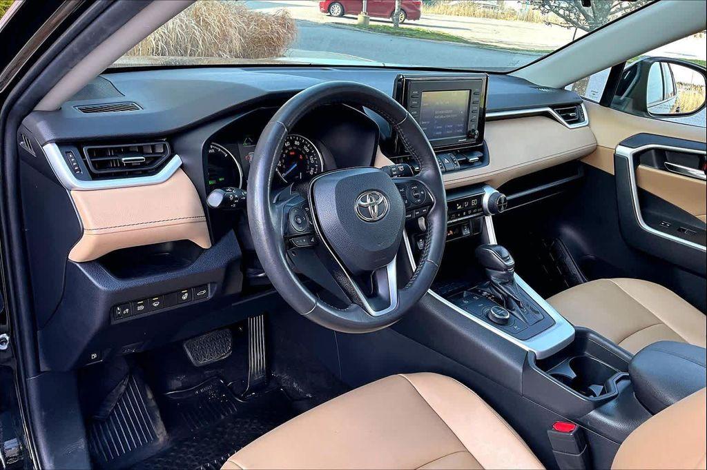 used 2021 Toyota RAV4 Hybrid car, priced at $20,485