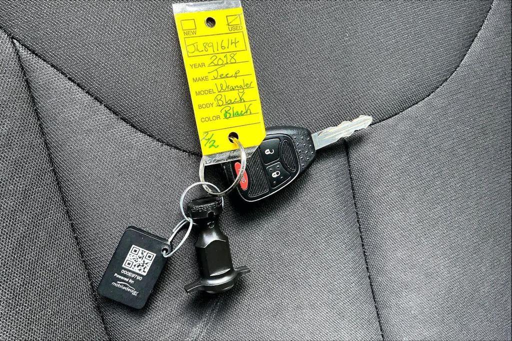 used 2018 Jeep Wrangler JK car, priced at $20,491