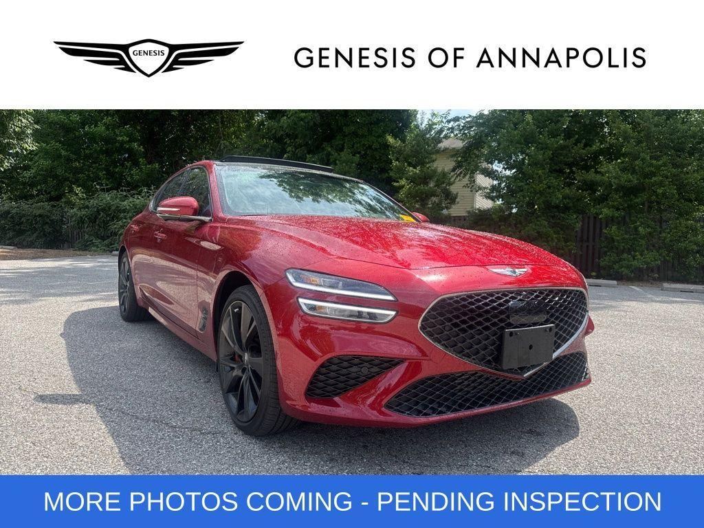 used 2023 Genesis G70 car, priced at $40,599