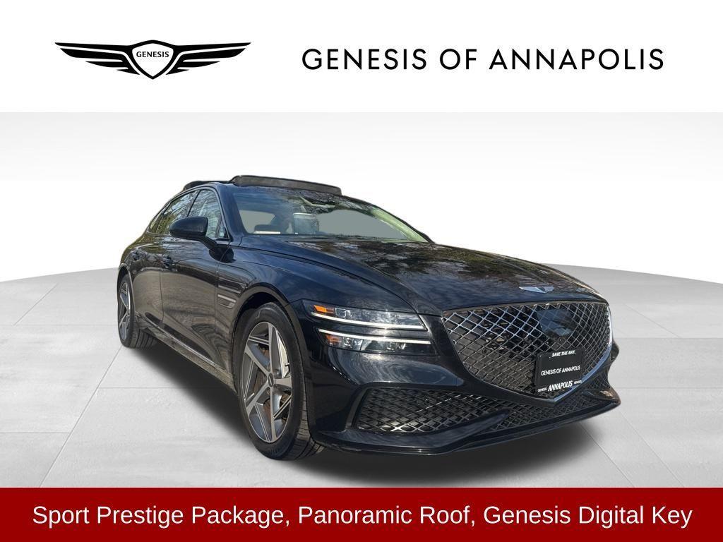 used 2024 Genesis G80 car, priced at $41,600