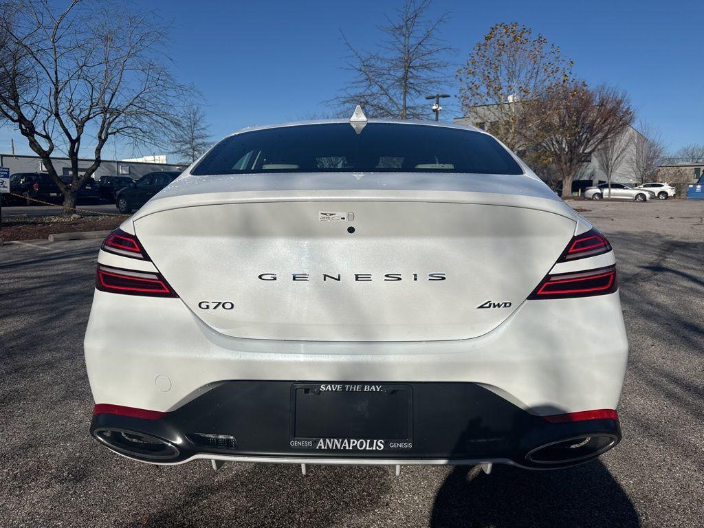 new 2025 Genesis G70 car, priced at $40,495