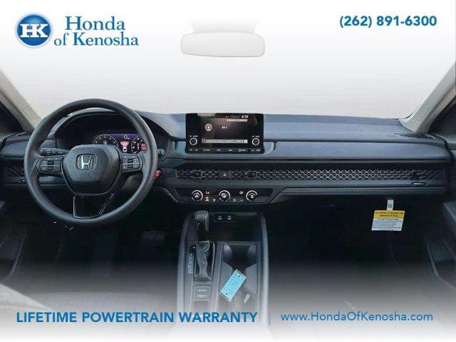 new 2025 Honda Accord car, priced at $29,490