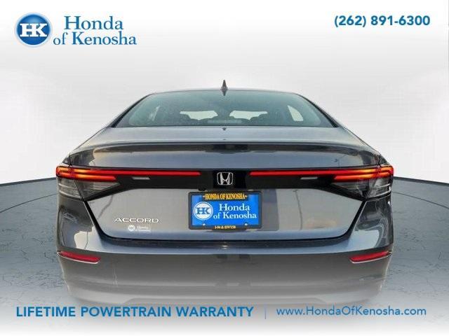 new 2025 Honda Accord car, priced at $29,490