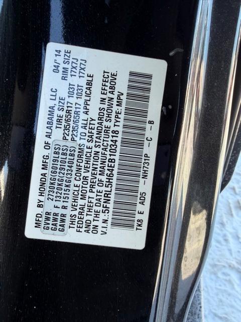 used 2014 Honda Odyssey car, priced at $7,000