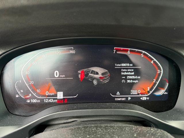 used 2020 BMW X3 car, priced at $21,837