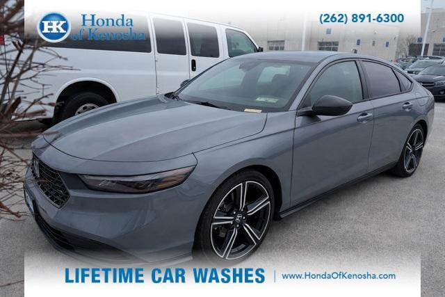 used 2023 Honda Accord Hybrid car, priced at $27,070