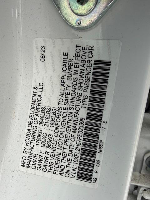 used 2023 Honda Civic car, priced at $21,950