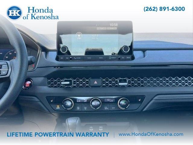 new 2025 Honda Accord car, priced at $32,165