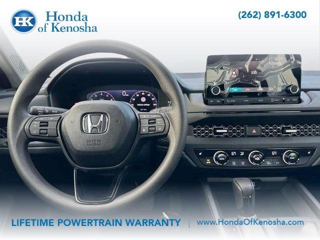 new 2025 Honda Accord car, priced at $31,755