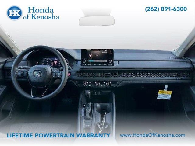 new 2025 Honda Accord car, priced at $29,490