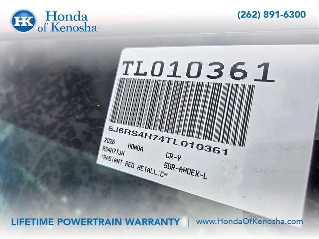 new 2026 Honda CR-V car, priced at $38,805