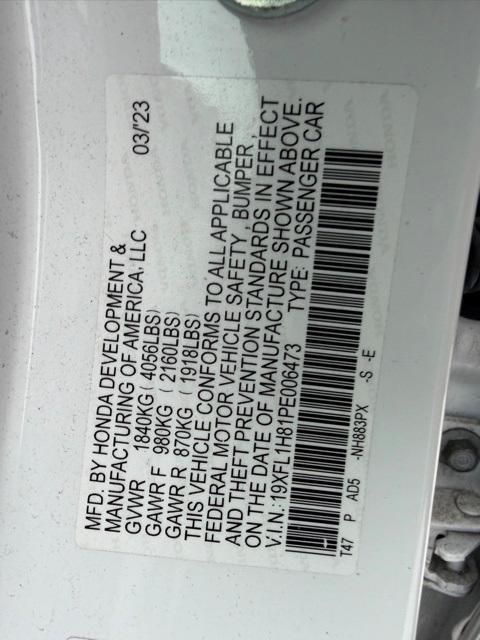 used 2023 Honda Civic car, priced at $25,881