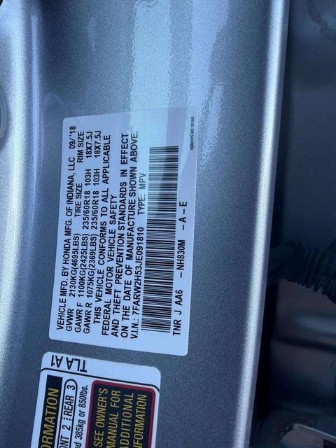 used 2018 Honda CR-V car, priced at $15,461