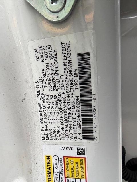 used 2024 Honda CR-V car, priced at $30,685