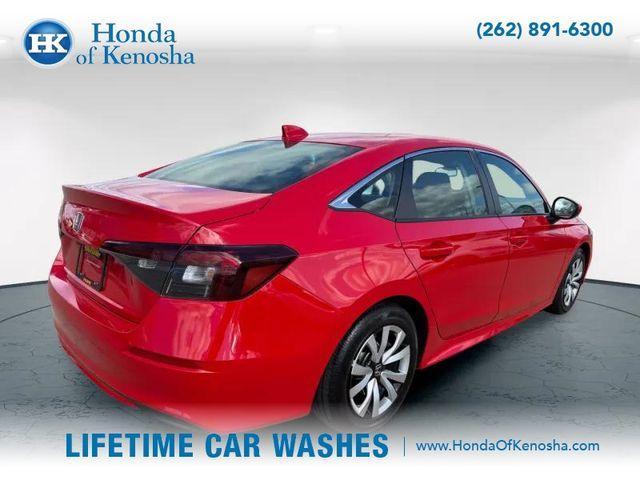 used 2025 Honda Civic car, priced at $22,498