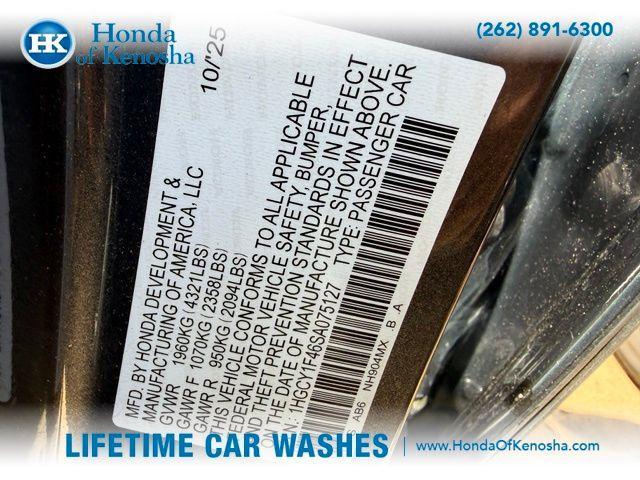 used 2025 Honda Accord car, priced at $30,314