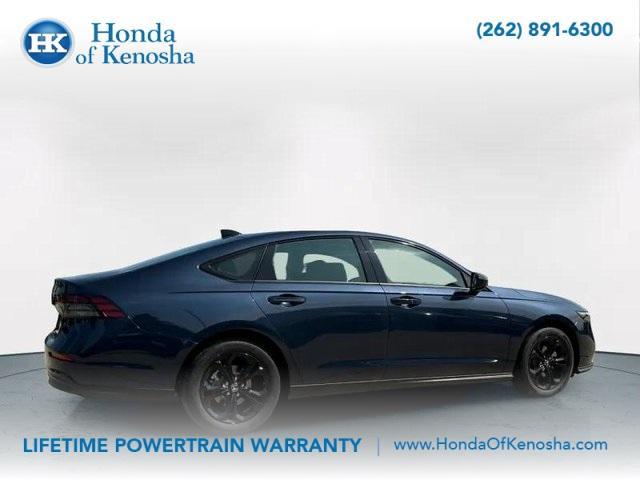 new 2025 Honda Accord car, priced at $31,755