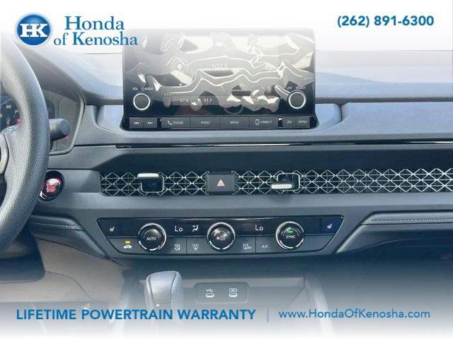 new 2025 Honda Accord car, priced at $31,755