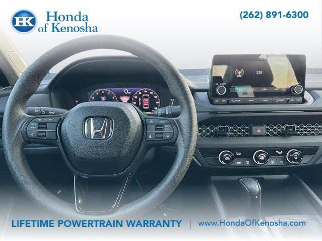 new 2025 Honda Accord car, priced at $29,490