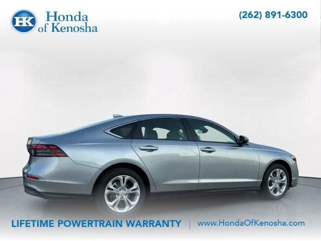 new 2025 Honda Accord car, priced at $29,490