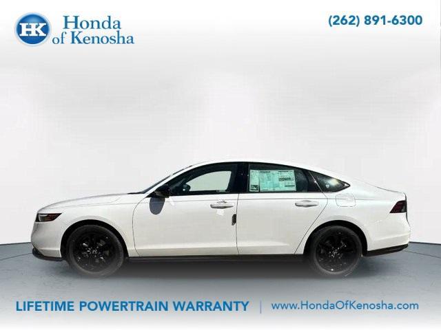 new 2025 Honda Accord car, priced at $32,210