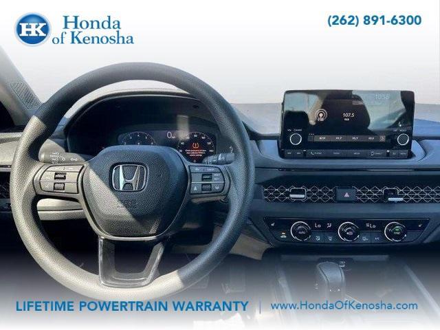 new 2025 Honda Accord car, priced at $32,210