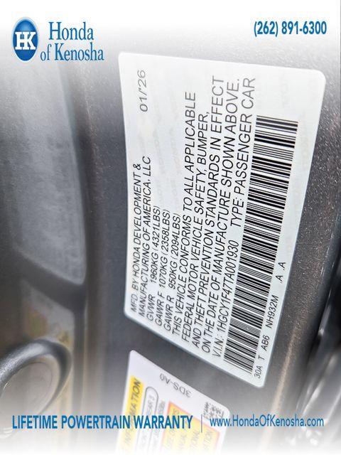 new 2025 Honda Accord Hybrid car, priced at $37,088