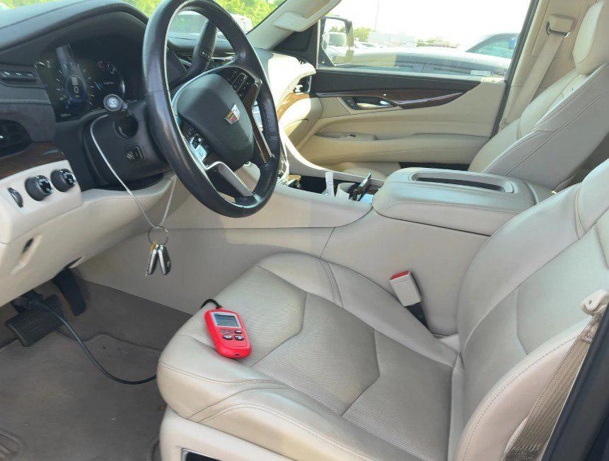 2019 Dark Adriatic Blue Metallic Cadillac Escalade