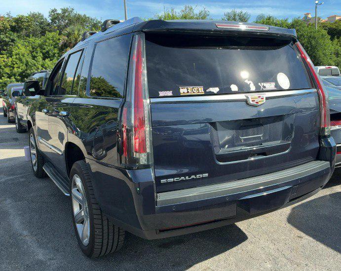 2019 Dark Adriatic Blue Metallic Cadillac Escalade