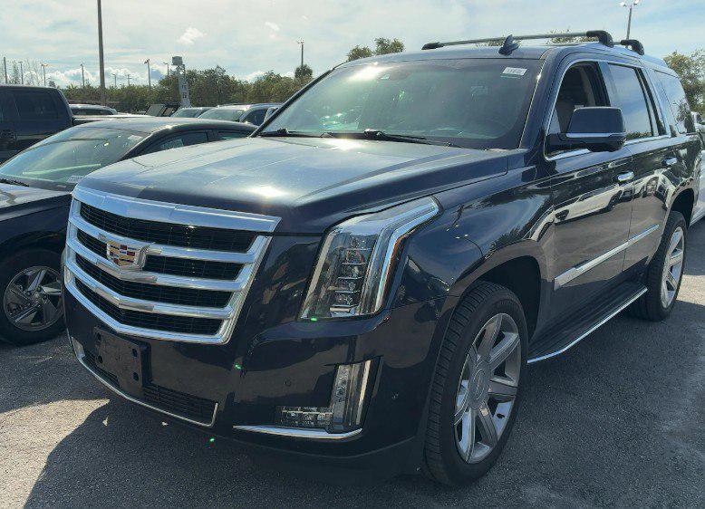 2019 Dark Adriatic Blue Metallic Cadillac Escalade